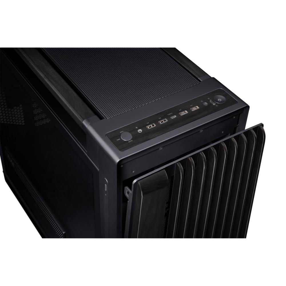 Case ASUS ProArt PA602 Wood Edition - Tempered Glass Panel MidiTower Case product features Transparent panel ATX EATX MicroATX MiniDTX MiniITX Colour Black PROARTPA602WOODTGPWM