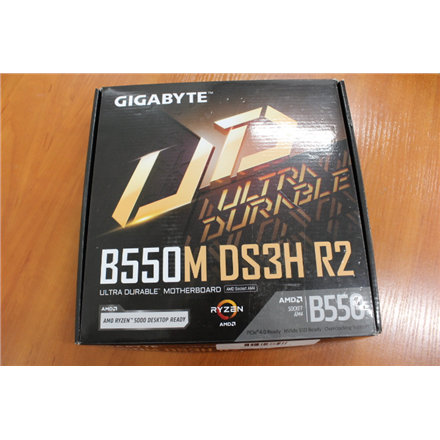 SALE OUT. Gigabyte B550M DS3H R2 | Processor family AMD | Processor socket AM4 | DDR4 DIMM | Supported hard disk drive i
