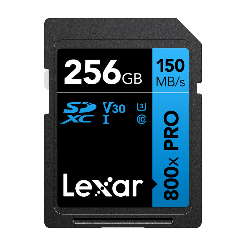 Lexar Professional 800x Pro SDXC 256GD memory card - Image 1