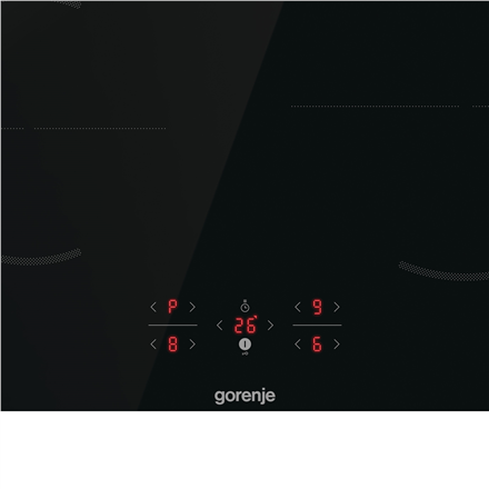 Gorenje | Hob | GI6401BSC | Induction | Number of burners/cooking zones 4 | Touch | Timer | Black