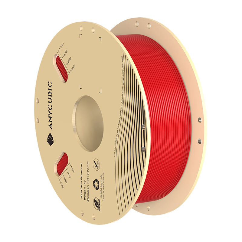 PLA Anycubic 1 KG Filament (Red) - Image 1