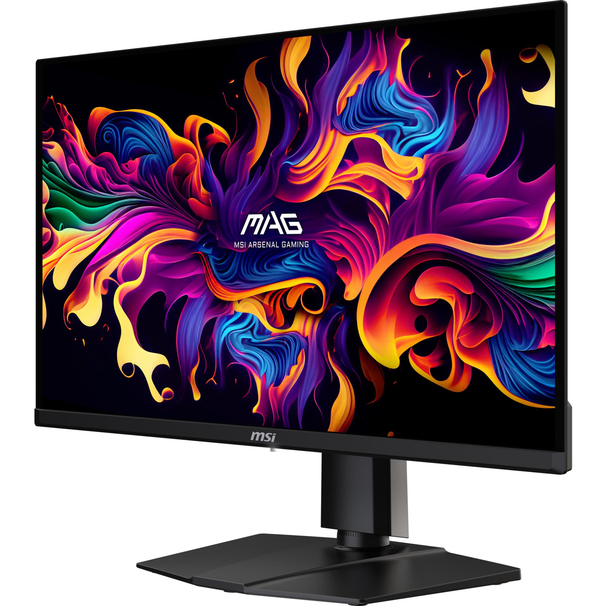 Monitor MSI 26.5" Gaming Panel QD-OLED 2560x1440 16:9 240Hz Matte 0.03 ms Swivel Pivot Height adjustable Tilt Colour Black MAG271QPXQD-OLEDE2