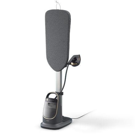 Philips 8500 Series All-in-One Ironing Solution | AIS8540/80 | Stand Steamer | 2200 W | 1.2 L | 90 g/min | Dark slate/Go