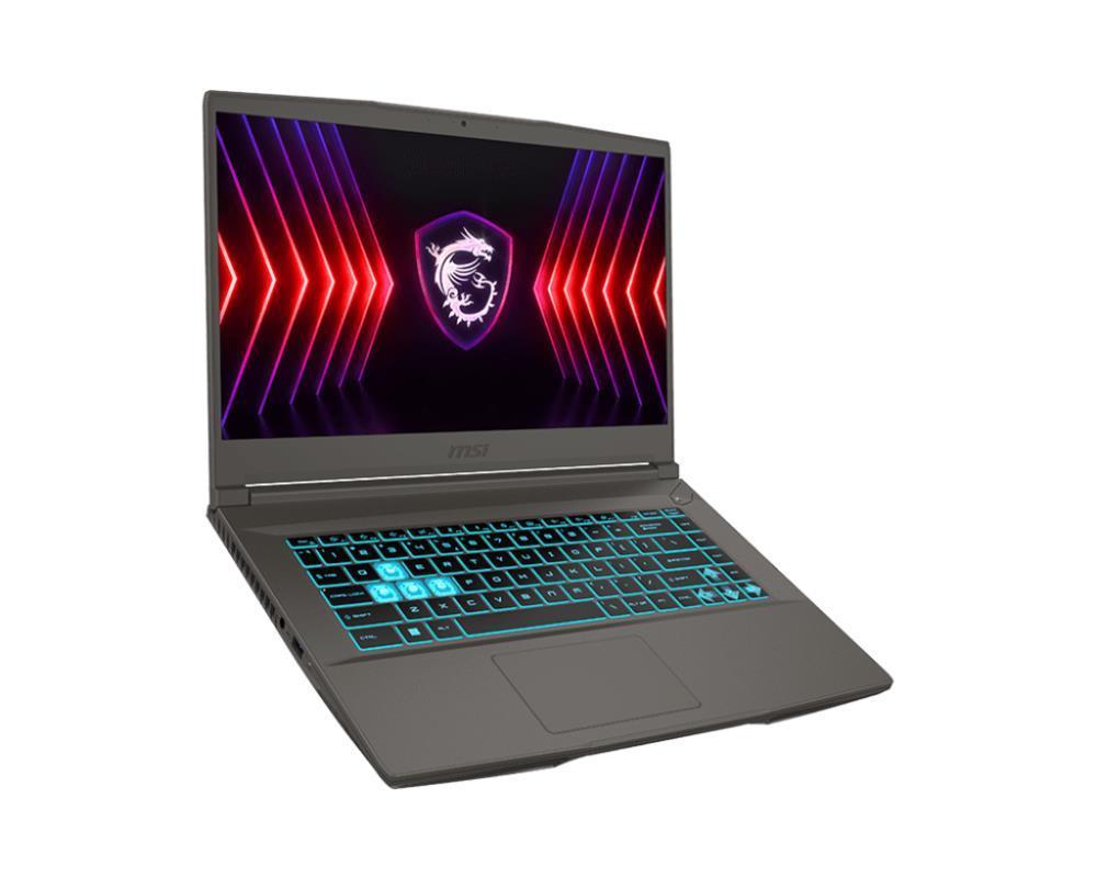 Notebook MSI Thin 15 B12UC-2013NL CPU Core i5 i5-12450H 2000 MHz 15.6" 1920x1080 RAM 16GB DDR4 3200 MHz SSD 512GB GeForce RTX 3050 4GB ENG Windows 11 Home Black 1.86 kg THIN15B12UC-2013NL