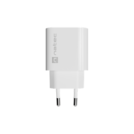 Natec Ribera USB Charger 1X USB-C 20W, White