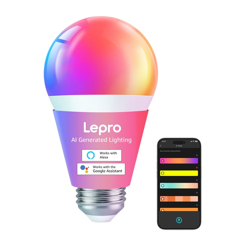 LEPRO B1 E27 LED Bulb with Bluetooth and Wi-Fi, 806 lm - Image 2