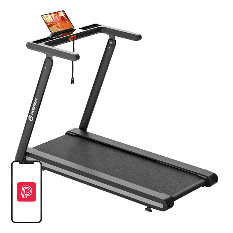 DeerRun X20 Foldable Incline Treadmill (Black) - Image 1