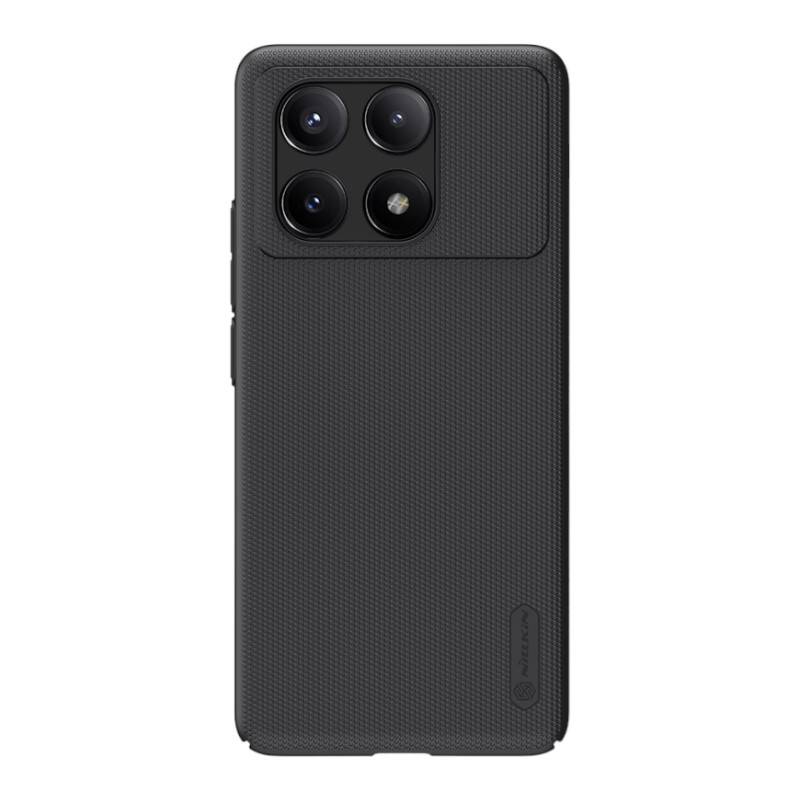 Case Nillkin Super Frosted Shield Pro for Xiaomi Redmi K70E/Poco X6 Pro 5G (black) - Image 1