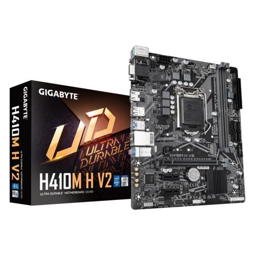 Mainboard GIGABYTE Intel Q470 Express LGA1200 Micro-ATX Memory DDR4 H410MHV22.0