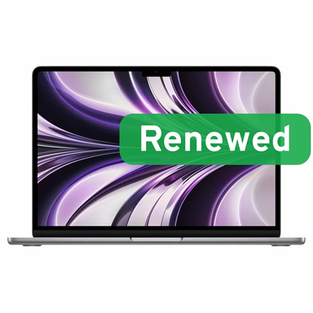 Apple Renewed Grade B | MacBook Air (M2, 2022) A2681 | 13.3 " | 8 GB | SSD | 256 GB | Apple M2 8-core GPU | macOS | Key