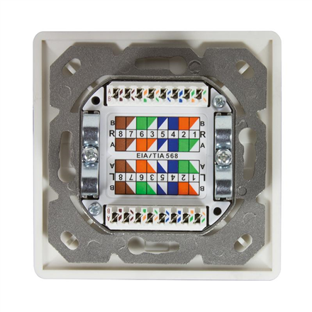 Logilink | Cat.6A Wall Outlet STP | NP0124