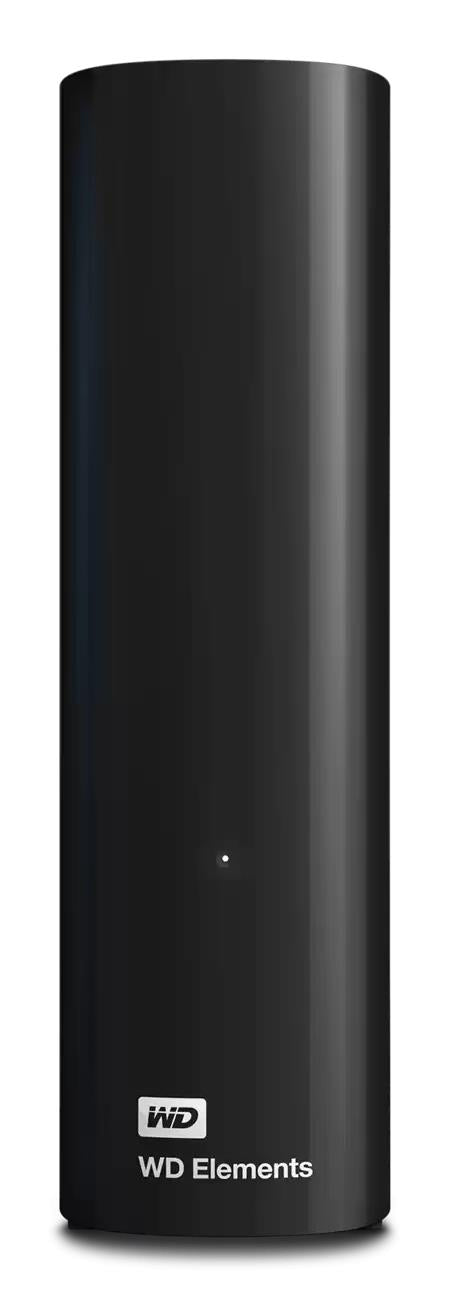 External HDD WESTERN DIGITAL Elements Desktop WDBWLG0240HBK-EESN 24TB USB 3.2 Drives 1 Black WDBWLG0240HBK-EESN