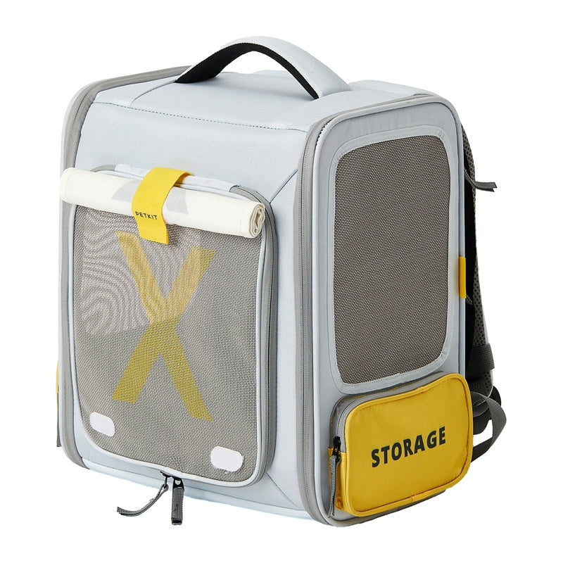 Petkit Pet Carrier Backpack (Gray) - Image 3