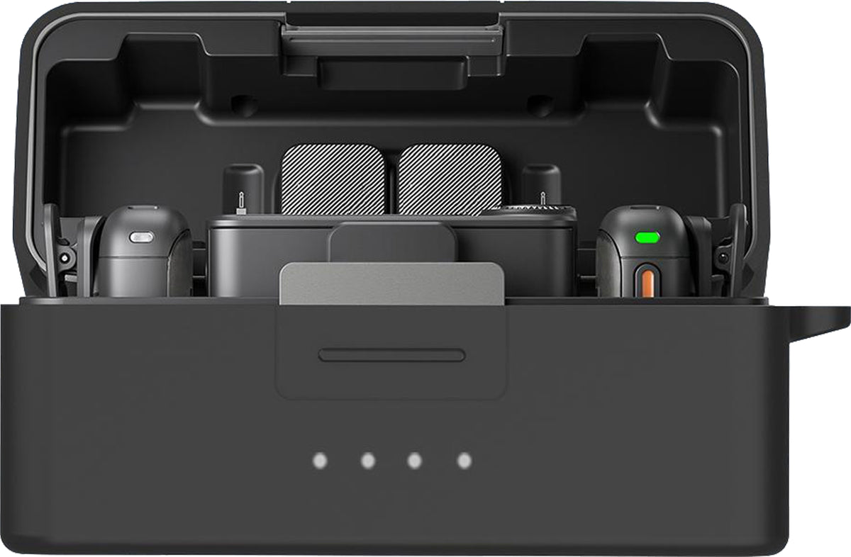 PULUZ Silicone Charging Case Protective Cover for DJI Mic 3 (Black) - Image 2