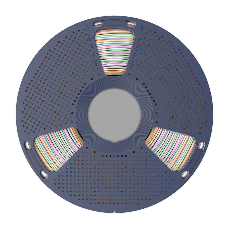Sunlu PLA+ Silk Filament (Rainbow) 04 - Image 4
