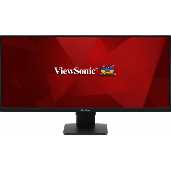 LCD Monitor VIEWSONIC VA3456-MHDJ 34" Business/21 : 9 Panel IPS 3440x1440 21:9 75Hz Matte 4 ms Speakers Swivel Height adjustable Tilt Colour Black VA3456-MHDJ