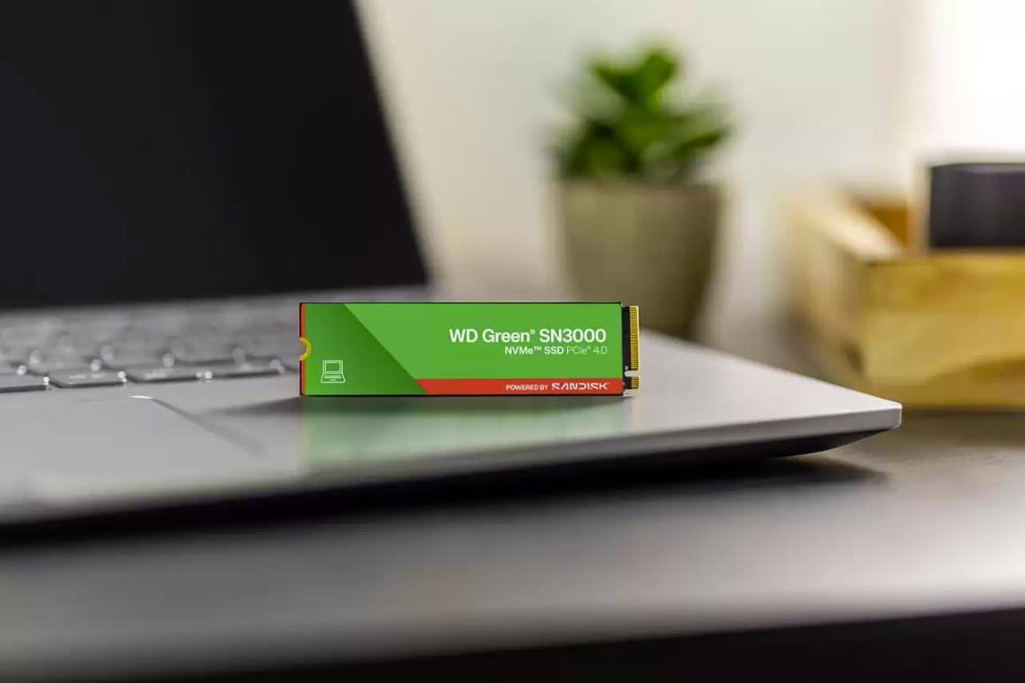 SSD SANDISK Bulk 150xTBW rating MTBF 1.75 h NVMe Yes PCI Express 4.0 M.2 1000 GB WDS100T4G1E-00CPS0