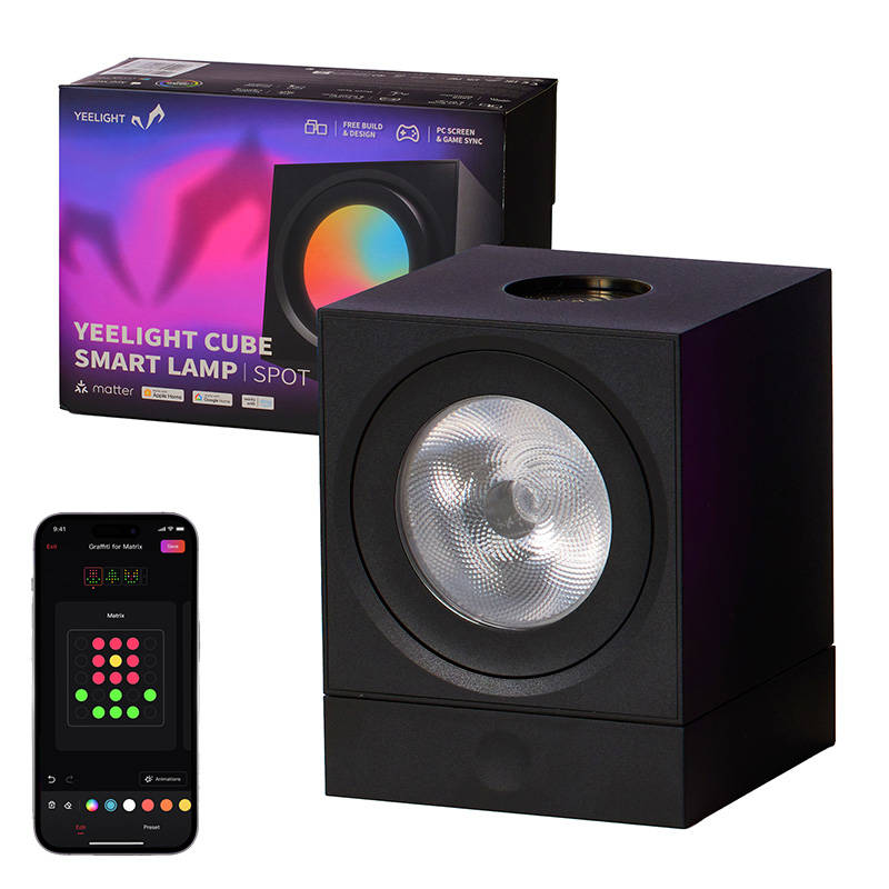 Yeelight Cube Light Smart Gaming Lamp Spot - Base - Image 1