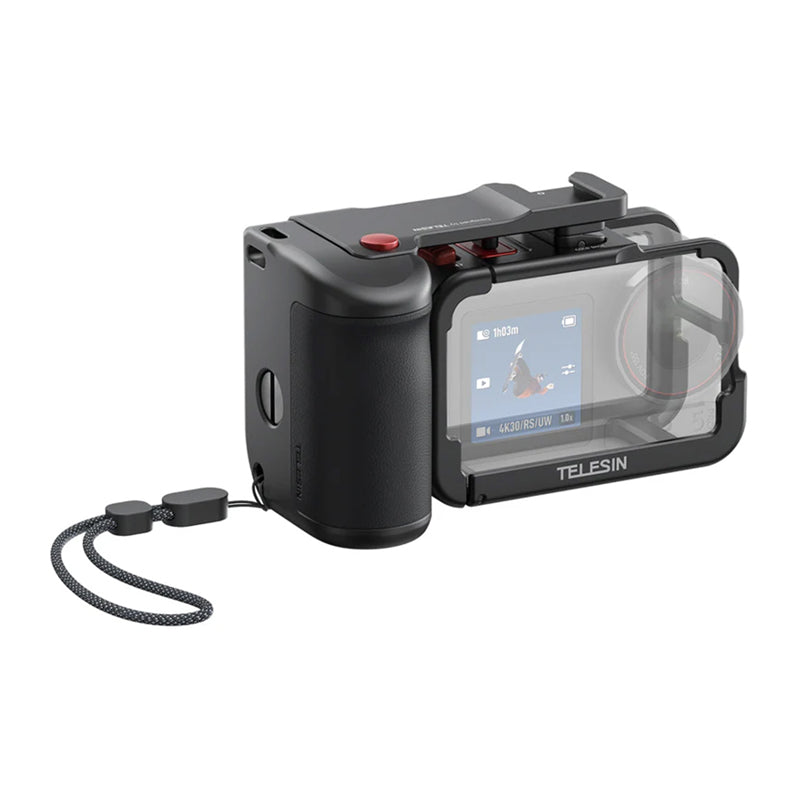 Telesin protective case with handle for DJI Osmo Action 3/4/5 - Image 1