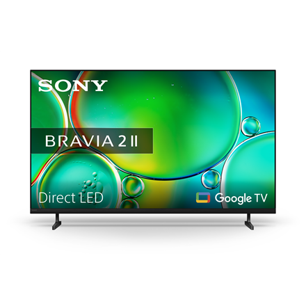 Sony TV | K75S25M2 Bravia 2 | 75 | Smart TV | Google TV | 4K UHD | Black