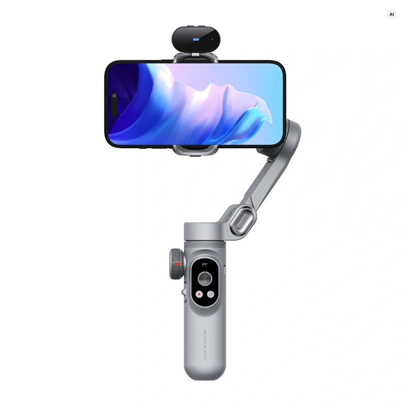 AOCHUAN X Pro Gimbal with AI Sensors (Gray) - Image 2