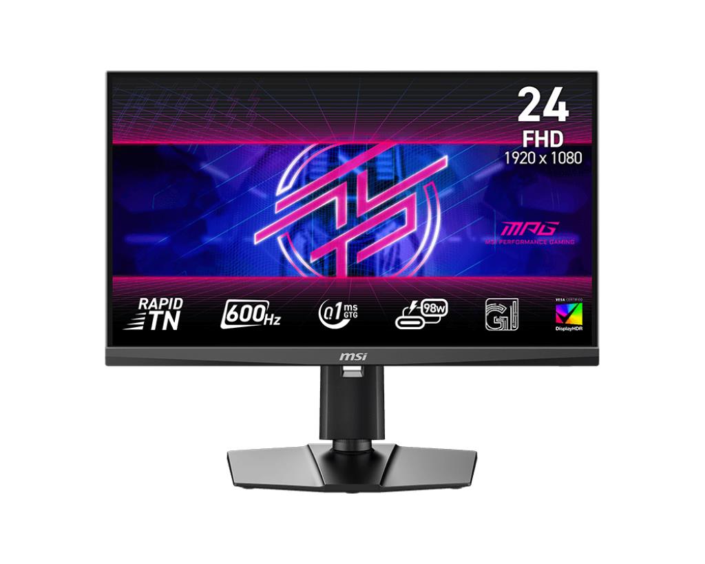 LCD Monitor MSI MPG 242R X60N 24.1" Gaming/USB Hub Panel TN 1920x1080 16:9 600 Hz 0.1 ms MPG242RX60N