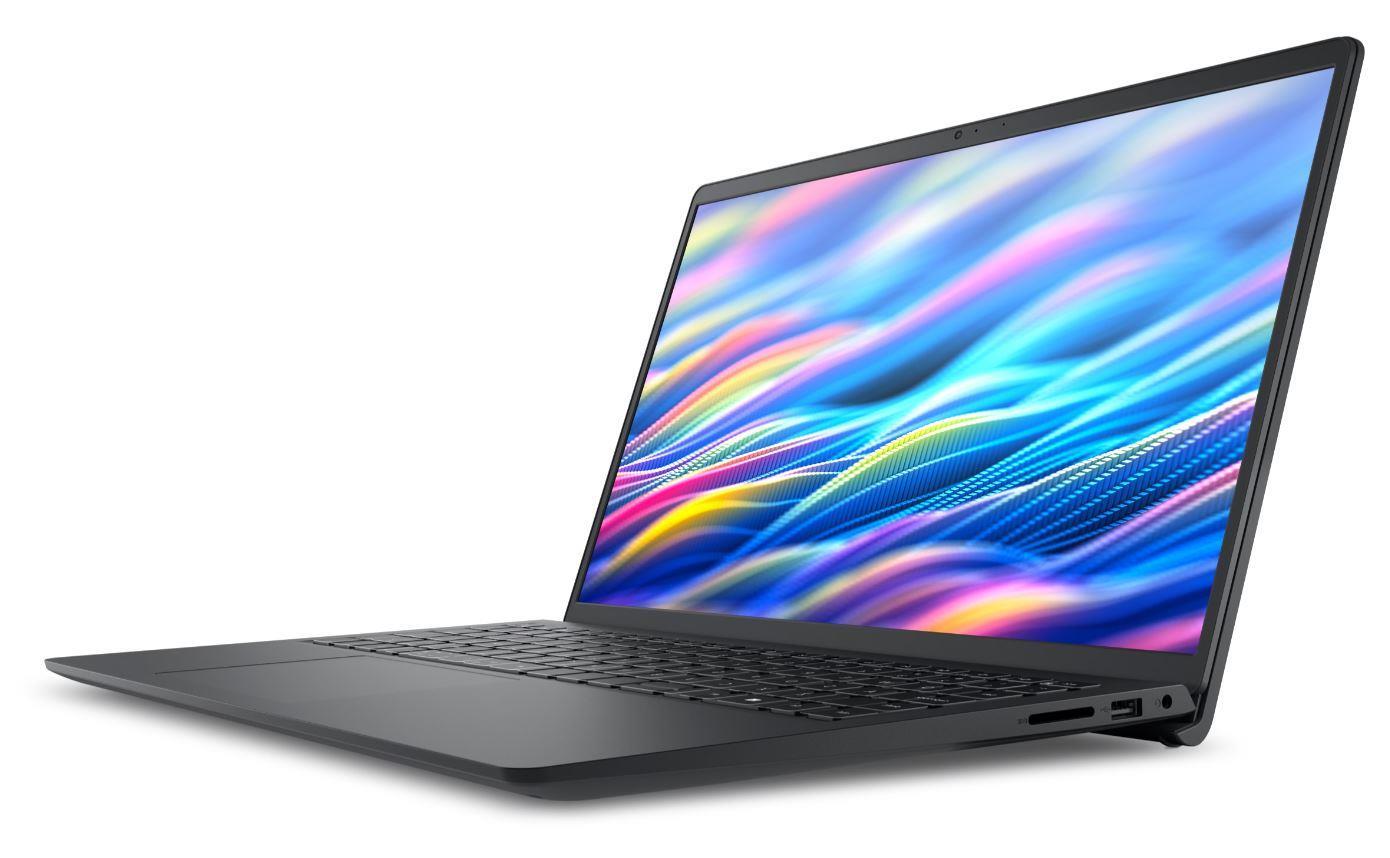 Notebook DELL DC15250 CPU Core i5 i5-1334U 1300 MHz 15.6" 1920x1080 RAM 8GB DDR4 2667 MHz SSD 512GB Intel UHD Graphics Integrated ENG Card Reader SD Windows 11 Home Carbon Black 1.9 kg DC15250_RPLU_001_P_HOM