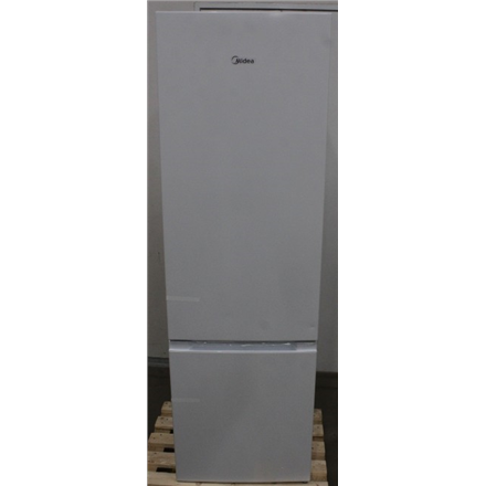 SALE OUT. Midea MDRB369FGE01 Refrigerator, E, Freestanding, Combi, Height 177.3 cm, Fridge net L, Freezer net L, White |