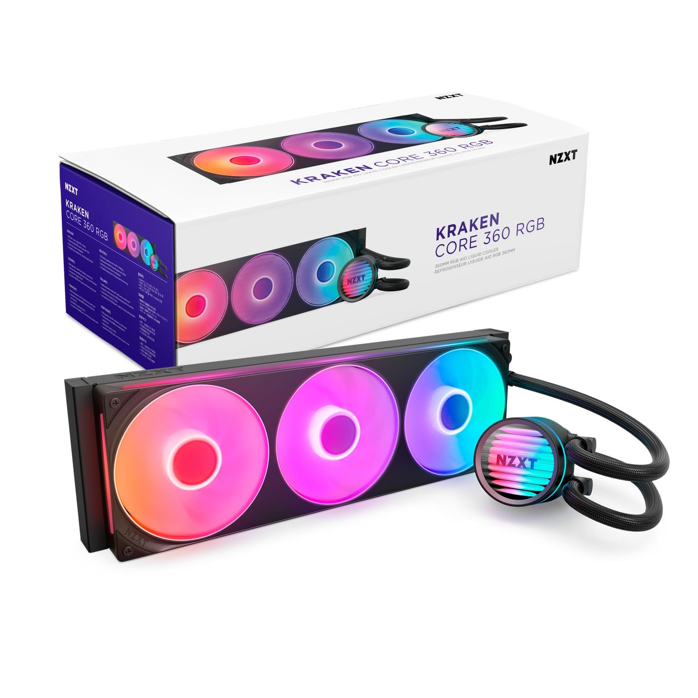 CPU COOLER MULTI SOCKET/KRAKEN 360 RGB NZXT