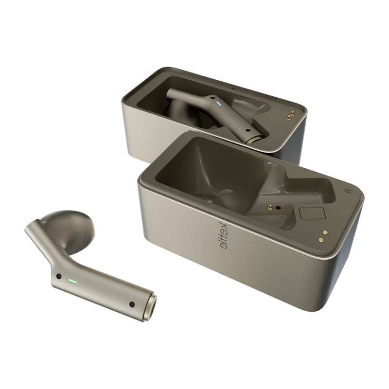 TIMEKETTLE W4 Translation Earbuds (Gold) - Image 5