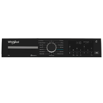 Whirlpool Dryer Machine | WP C8 WBS EE | Energy efficiency class C | Front loading | 8 kg | Digital | Depth 61 cm | Stea