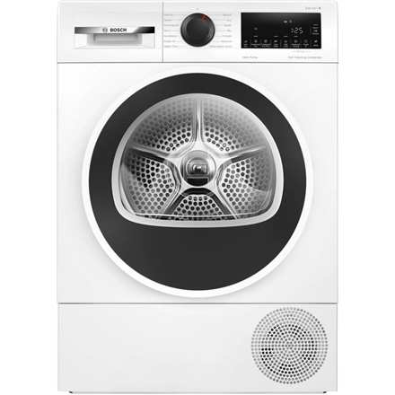 Bosch Dryer Machine with Heat Pump | WQG2450ISN | Energy efficiency class Class D | Front loading | 9 kg | LCD | Depth 6