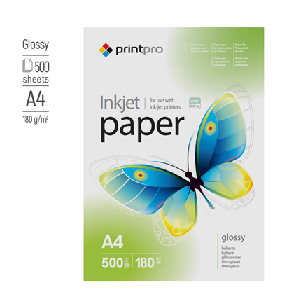 ColorWay PrintPro Photo Paper, 500 sheets | High Glossy | 180 g/m² | A4