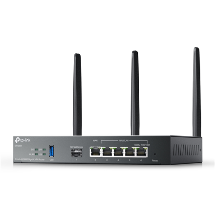 TP-LINK | SafeStream Gigabit Multi-WAN VPN Router | ER706W | 802.1q | Mesh Support Yes | MU-MiMO Yes | 3G/4G via optiona