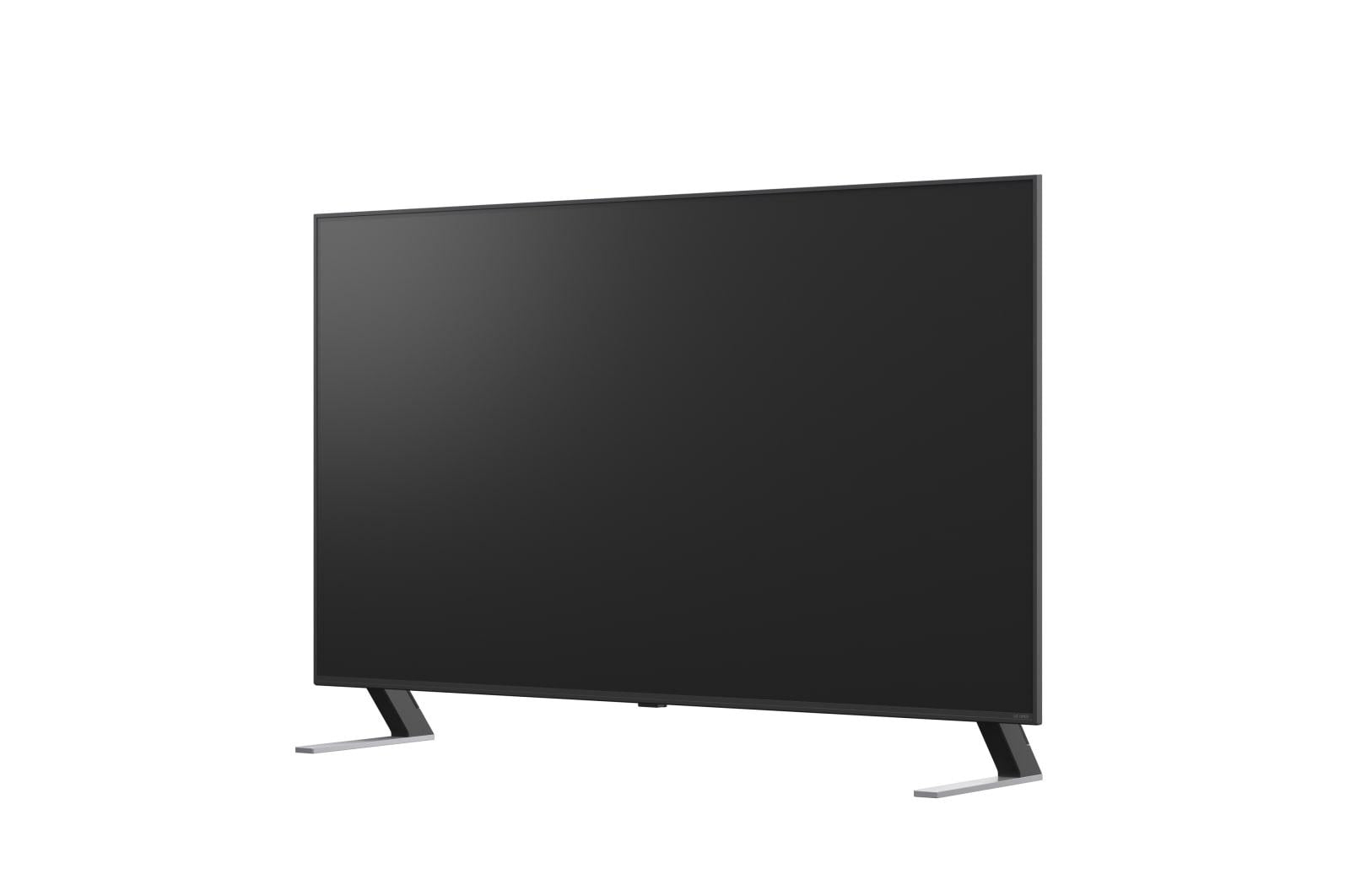 TV Set LG 75" 4K/Smart 3840x2160 Wireless LAN Bluetooth webOS Black 75QNED85A3C