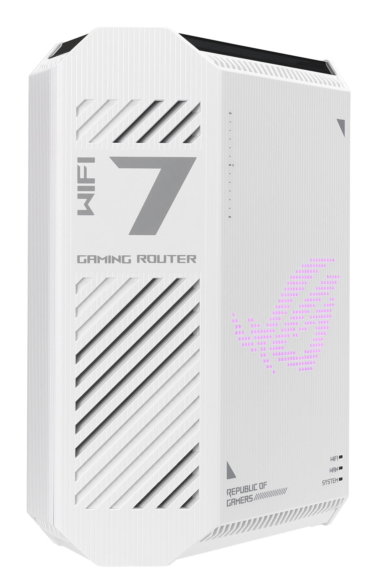 Wireless Router ASUS GS-BE7200 Wi-Fi 7 (802.11be) Data speed 7200 Mbit/s Ethernet WAN Yes WAN connection type RJ-45 Ethernet LAN Yes 4xLAN ports TUF-BE9400