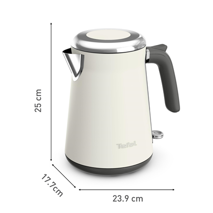 Tefal KI666AE0 Collection Kettle, 1.7L, Beige