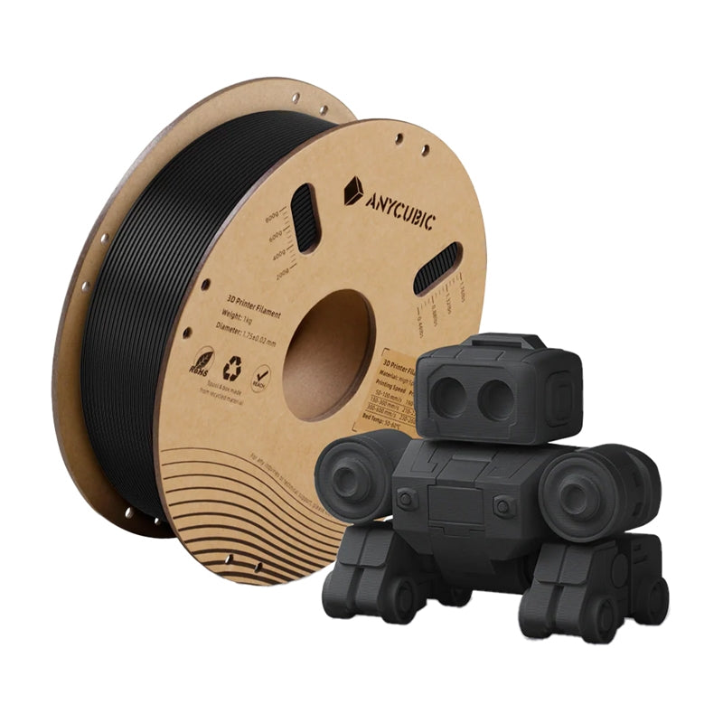 Anycubic High Speed PLA Filament 1 KG (black) - Image 1