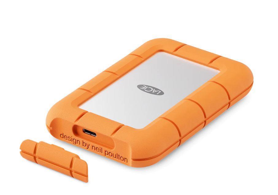 External SSD LACIE 2TB USB-C Write speed 2000 MBytes/sec Read speed 2000 MBytes/sec STMF2000400