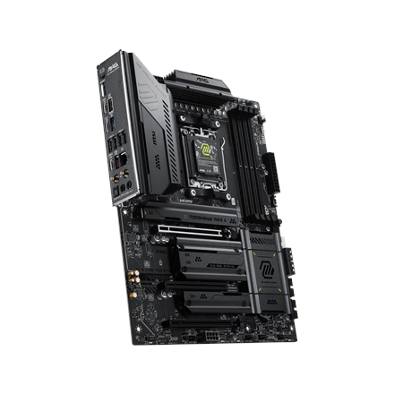 MSI MAG B850 TOMAHAWK MAX WIFI II | Processor family AMD | Processor socket AM5 | DDR5 | Supported hard disk drive inter