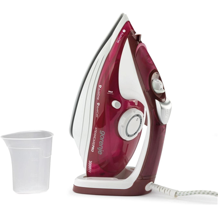 Gorenje | Steam Iron | SIH3000RBC | Steam Iron | 3000 W | Water tank capacity 350 ml | Continuous steam 40 g/min | Steam