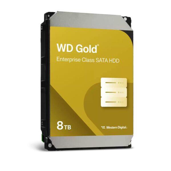 HDD WESTERN DIGITAL Gold 8TB 256 MB 7200 rpm 3,5" WD8005FRYZ
