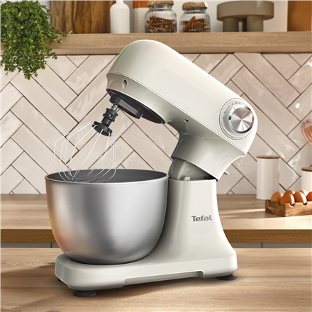 TEFAL QB140AF0 Bake Easy | Kitchen Machine | 500 W | Number of speeds 12 | Bowl capacity 3.5 L | Beige