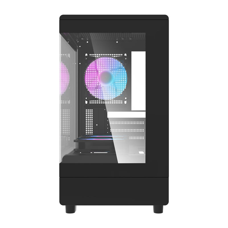 Darkflash DB330M Computer Case + 3 Fans (Black) - Image 2