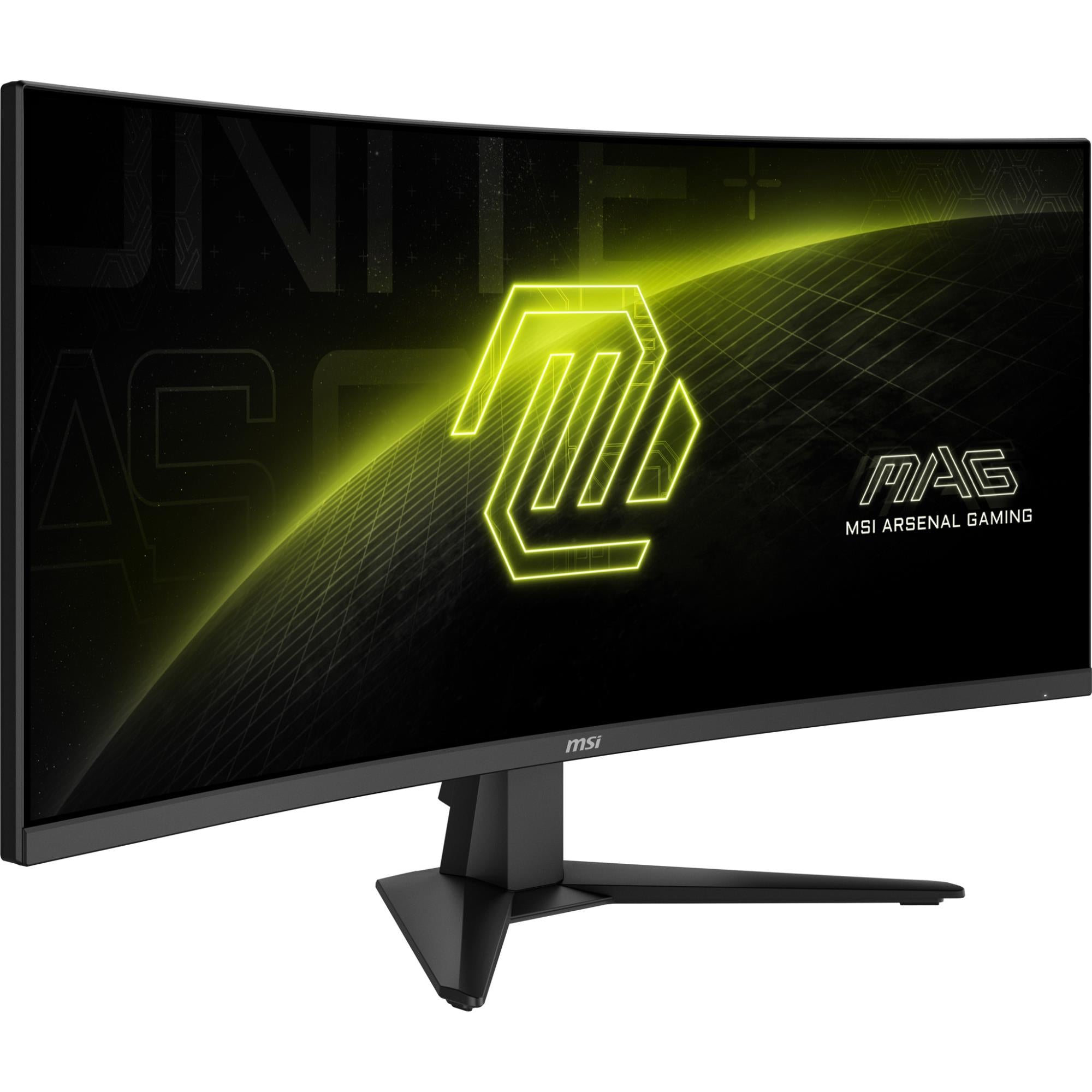 LCD Monitor MSI MAG 346CQ 34" Gaming/Curved Panel VA 3440x1440 16:9 180 Hz 1 ms MAG346CQ
