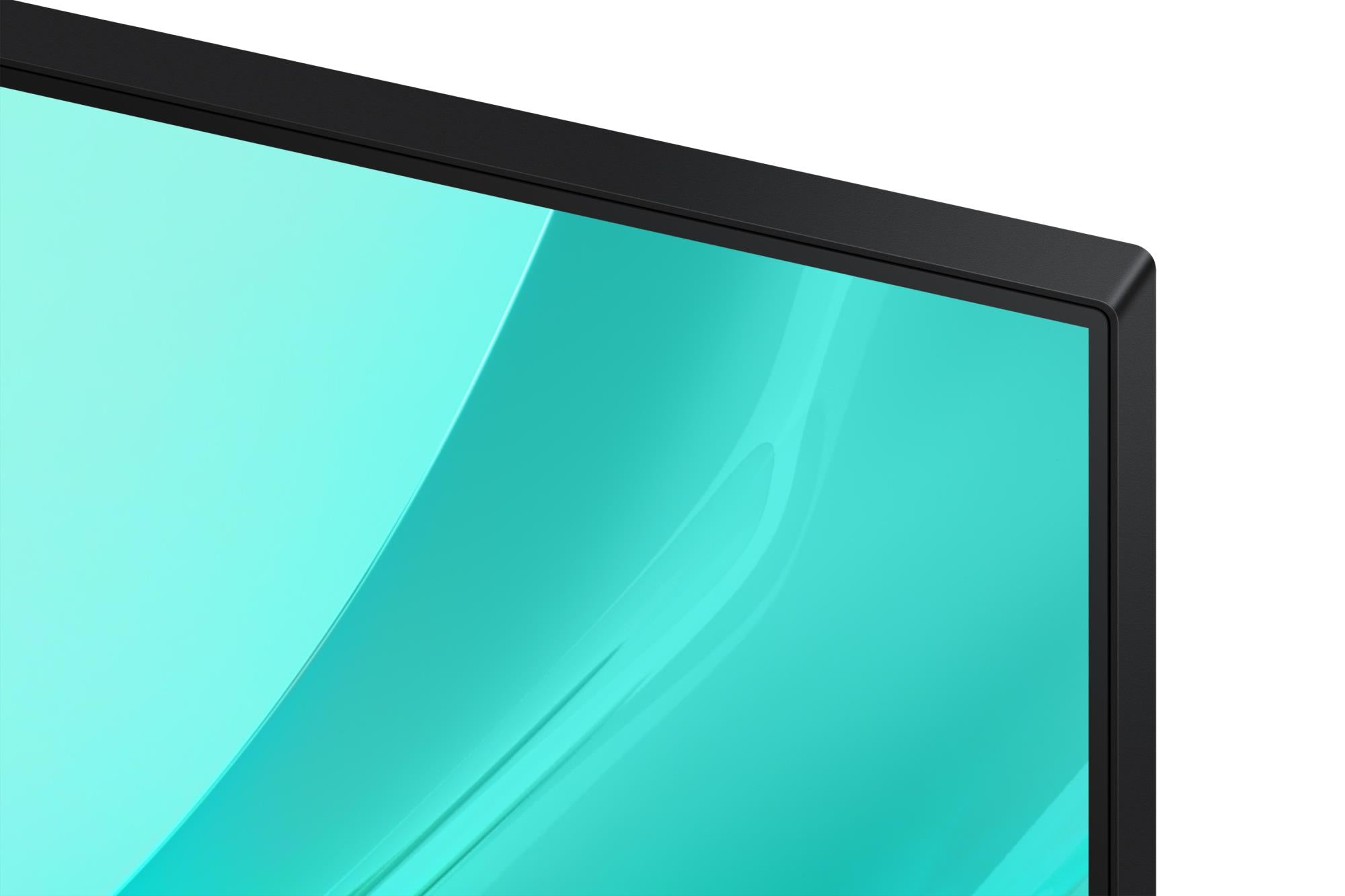 LCD Monitor SAMSUNG LS24D600UAUXEN 24" Panel IPS 2560x1440 16:9 100Hz 5 ms Colour Black LS24D600UAUXEN