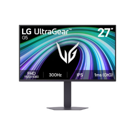 LG | 27G550B-B | 27 " | IPS | FHD | 16:9 | 300 Hz | 1 ms | 1920 x 1080 pixels | 300 cd/m² | HDMI ports quantity 2 | Blac