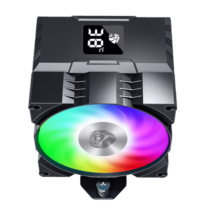 Gamemax CPU Air Cooler | GAMMA 90 DIGITAL BK | Black