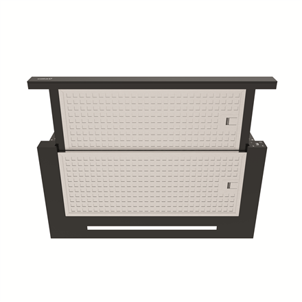 CATA Hood | TFH 6430 GBK | Telescopic | Energy efficiency class A+ | Width 59.8 cm | 391.5 m³/h | Electronic | LED | Bla