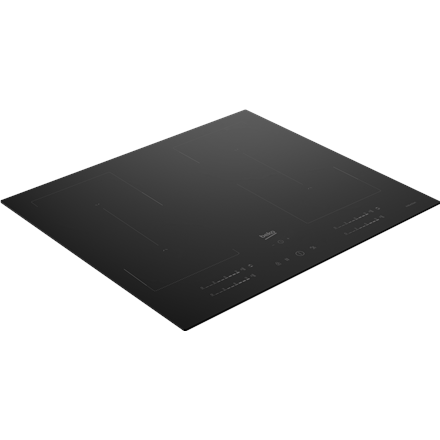 BEKO Hob | HII64720QUF2T | Induction | Number of burners/cooking zones 4 | Touch | Timer | Black